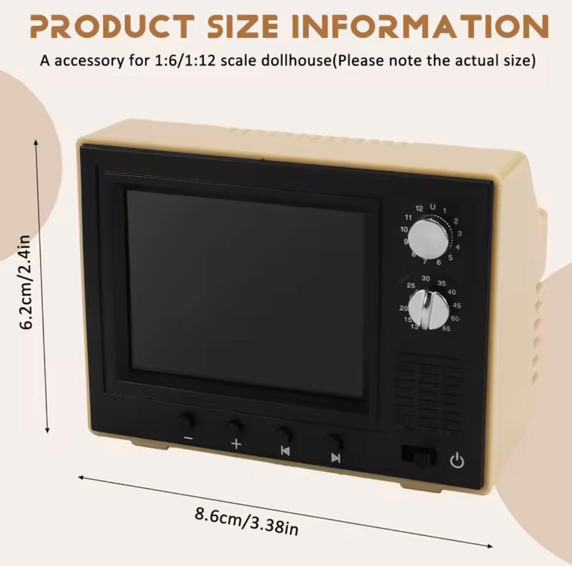 Mini Retro TV – Nostalgia in Your Space