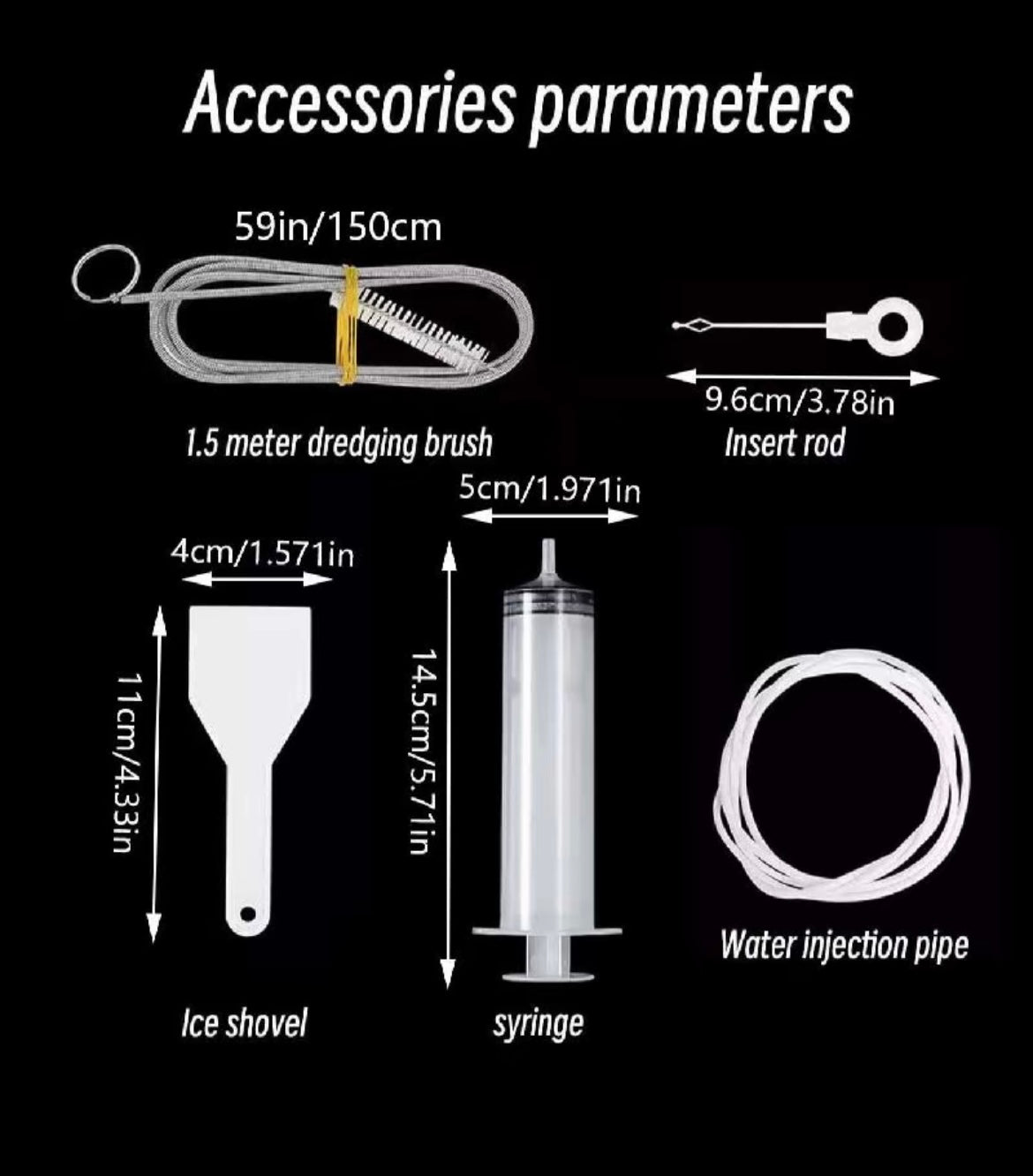 Set limpiador de refrigerador